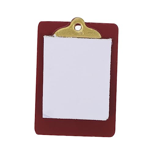 Supvox Puppenhaus-zubehör-Set Mini-Papier-zwischenablage Für Schulbedarf von Supvox