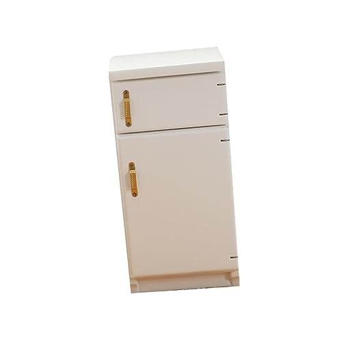Supvox Puppenhausmöbel Weißes Miniatur Kühlschrank Deko für Haus und Schule für DIY Projekte und Modellbau Supvox Puppenhausmöbel Weißes Miniatur Kühlschrank Deko für Haus und Schule für DIY Projekte und Modellbau von Supvox