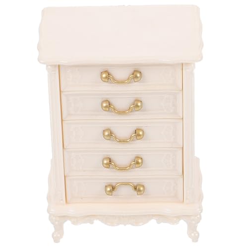Supvox Puppensachen für kinderspielzeug Drawer Chest Present Ideas Dollhouse Furniture Puppenhaus Mini- bücherregal deko Miniaturmöbel unfertige Mini-Möbel Plastik Weiß Supvox Puppensachen für kinderspielzeug Drawer Chest Present Ideas Dollhouse Furniture Puppenhaus Mini- bücherregal deko Miniaturmöbel unfertige Mini-Möbel Plastik Weiß von Supvox