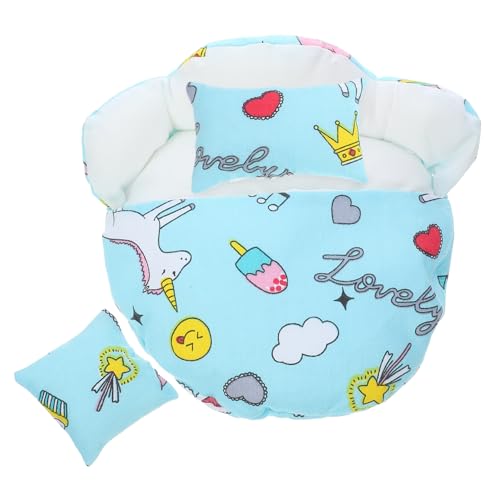 Supvox Puppenschlafsack für Kleine Puppen Kompakt und Flauschig Realistische Verarbeitung Leicht an Auszuziehen Dekoratives Zubehör für Puppenhaus Schlafzimmer Niedliches Schlafsack Supvox Puppenschlafsack für Kleine Puppen Kompakt und Flauschig Realistische Verarbeitung Leicht an Auszuziehen Dekoratives Zubehör für Puppenhaus Schlafzimmer Niedliches Schlafsack von Supvox