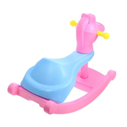 Supvox Puppenzubehör kinderspiel für Spielzeughausdekoration Mini-Schaukelpferd Hausmöbel Puppenhaus-Pferdestuhl Mini-Zubehör Puppenhausdekor Plastik Rosa Supvox Puppenzubehör kinderspiel für Spielzeughausdekoration Mini-Schaukelpferd Hausmöbel Puppenhaus-Pferdestuhl Mini-Zubehör Puppenhausdekor Plastik Rosa von Supvox