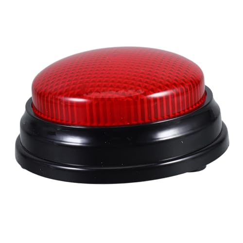 Supvox Puzzle -Antworter Handsummer Antwort Summer Spielshow-Schaltfläche Interaktiver Spiel-Summer Spiel Summer beantworten Summer zum akustischer Summer Game Summer Plastik rot von Supvox