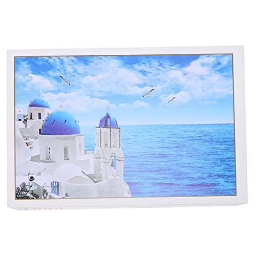 Supvox Puzzle Teile Landschaft Papier Puzzle für Erwachsene Farbenfrohes Pädagogisches zur Stressreduzierung von Supvox