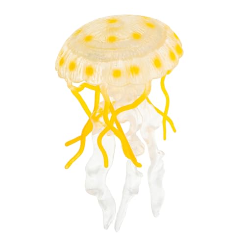 Supvox Quallenmodell Aquarium Geburtstagsthema Kleine Figuren Party Kreaturen Fischtank Dekorationen Meerestiere Actionfigur Quallenfigur Kunststoff Gelb Supvox Quallenmodell Aquarium Geburtstagsthema Kleine Figuren Party Kreaturen Fischtank Dekorationen Meerestiere Actionfigur Quallenfigur Kunststoff Gelb von Supvox