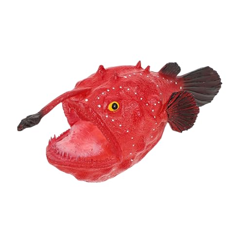 Supvox Realistische Anglerfisch Figurine Kindersichere Unterwasser Spielzeuge für und Entdeckungsabenteuer für Klassenzimmer Partys von Supvox