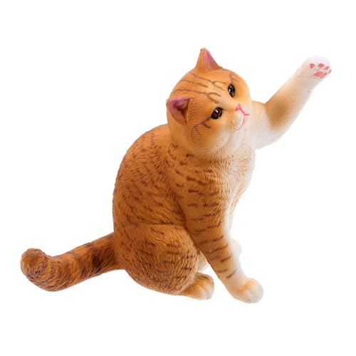 Supvox Realistische Britische Kurzhaar Katzenfigur Kleine Dekorative Tierfigur Lebensechtes Modell für Auto Zuhause Büro Tragbare und Stilvolle Katzen deko Supvox Realistische Britische Kurzhaar Katzenfigur Kleine Dekorative Tierfigur Lebensechtes Modell für Auto Zuhause Büro Tragbare und Stilvolle Katzen deko von Supvox
