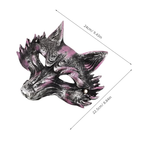 Supvox Realistische Fuchsmaske aus Pu-schaum Leichte Halloween Tiermaske für Herren Damen Wiederverwendbares Karneval Cosplay Zubehör mit Detailgetreuem Design für Maskenball und Party Supvox Realistische Fuchsmaske aus Pu-schaum Leichte Halloween Tiermaske für Herren Damen Wiederverwendbares Karneval Cosplay Zubehör mit Detailgetreuem Design für Maskenball und Party von Supvox