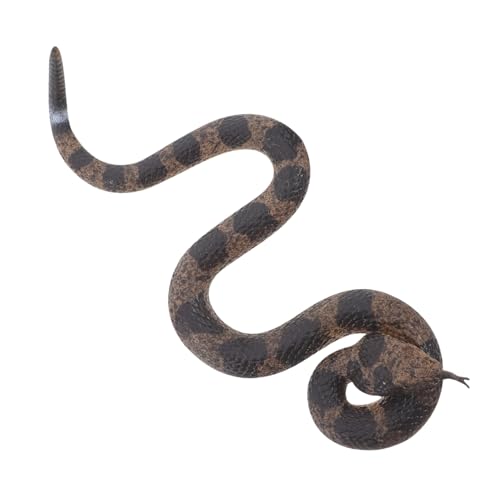 Supvox Realistische Gummischlange Klapperschlange aus Weichem TPR Material Lebensechte Schlange Requisit für Halloween Streiche Party Dekoration und Outdoor Aktivitäten Supvox Realistische Gummischlange Klapperschlange aus Weichem TPR Material Lebensechte Schlange Requisit für Halloween Streiche Party Dekoration und Outdoor Aktivitäten von Supvox