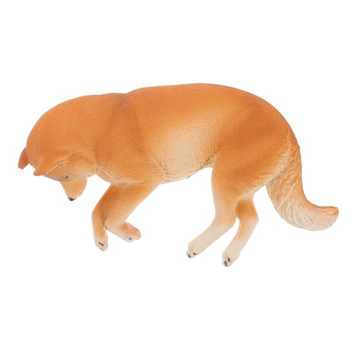 Supvox Realistische Hundehörmeld Simulation Tiermodell Ornament Plastikhund Figur Schlafter Hund Skulptur Kinderhund Spielzeug Plastik Tiermodell Supvox Realistische Hundehörmeld Simulation Tiermodell Ornament Plastikhund Figur Schlafter Hund Skulptur Kinderhund Spielzeug Plastik Tiermodell von Supvox