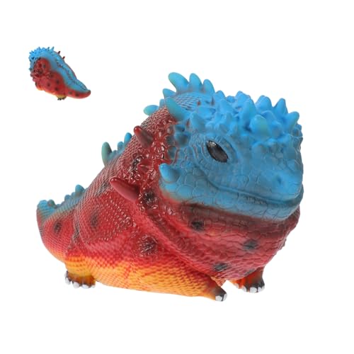 Supvox Realistische Kleine Eidechsenfigur aus Weichem Lebensechtes Reptilienmodell mit Detailgetreuer Gestaltung Vielseitige Dekoration und Scherzartikel für Garten Büro und Zuhause von Supvox