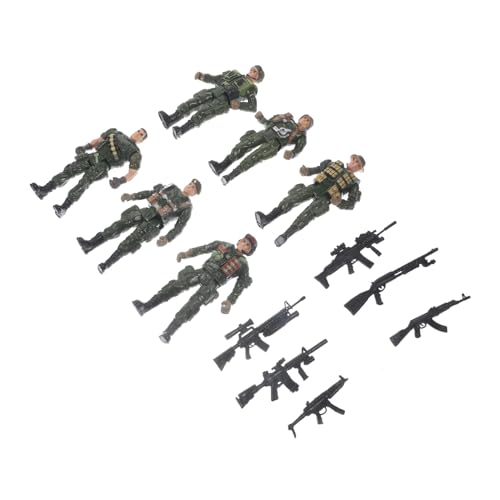 Supvox Realistische Kleine Soldatenfiguren Teiliges Militärmodell Miniatur Dekofiguren für Sammlung Spiel und Tischdekoration Vielseitig Einsetzbar als und Sammlerstück von Supvox