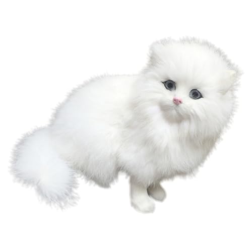 Supvox Realistische Simulation Perserkatze Figur Weiches Fell Deko für Zuhause Garten Fotografie Allergikerfreundliches Katzenmodell Supvox Realistische Simulation Perserkatze Figur Weiches Fell Deko für Zuhause Garten Fotografie Allergikerfreundliches Katzenmodell von Supvox