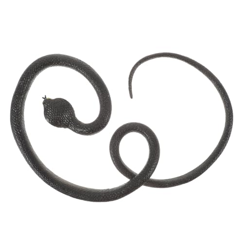 Supvox Realistische Simulation Schlange Figur Schwarze Garten Deko Langlebig Outdoor Wildtier Statue Für Balkon Bonsai und Supvox Realistische Simulation Schlange Figur Schwarze Garten Deko Langlebig Outdoor Wildtier Statue Für Balkon Bonsai und von Supvox