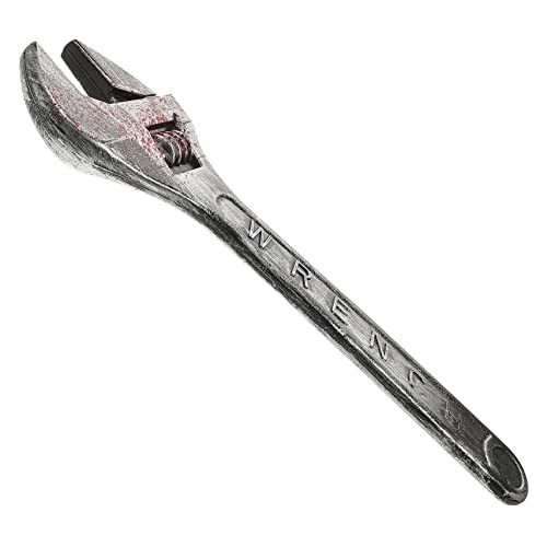 Supvox Realistischer Kunststoff Schraubenschlüssel Halloween Deko Fake Spanner für Cosplay Requisite für Party und Theater Ab Jahren von Supvox