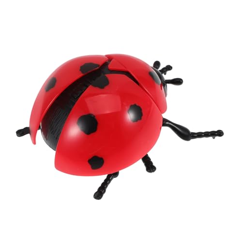 Supvox Realistische Marienkäfer Wind up Spielzeug Kognitiven Jungen Und Mädchen Spielzeug Schütteln Robust Kunststoff Für von Supvox