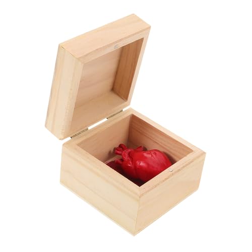 Supvox Realistisches Blutiges Herz in Holzbox mit Scharnierdeckel Kreative Halloween Deko und Geschenkidee Einzigartige Organdekoration für Zuhause Büro und Party Kindgerechte Supvox Realistisches Blutiges Herz in Holzbox mit Scharnierdeckel Kreative Halloween Deko und Geschenkidee Einzigartige Organdekoration für Zuhause Büro und Party Kindgerechte von Supvox