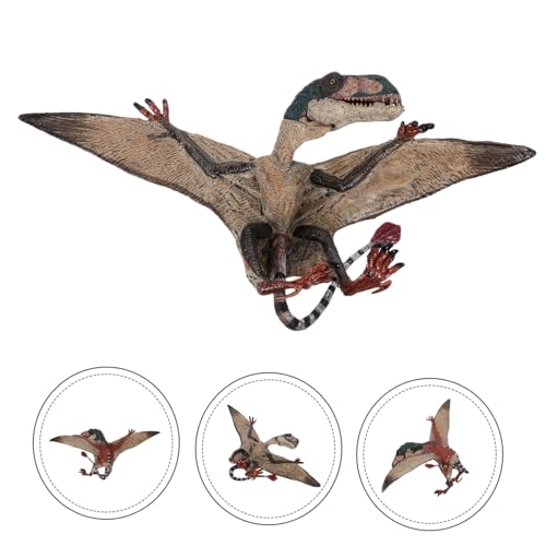 Supvox Realistisches Flugsaurier Modell Pterodactyl Ornamental Dinosaurier Figur Robuste Gestaltung als Partydekoration und Pädagogisches Sammlerstück für Ab Jahren von Supvox