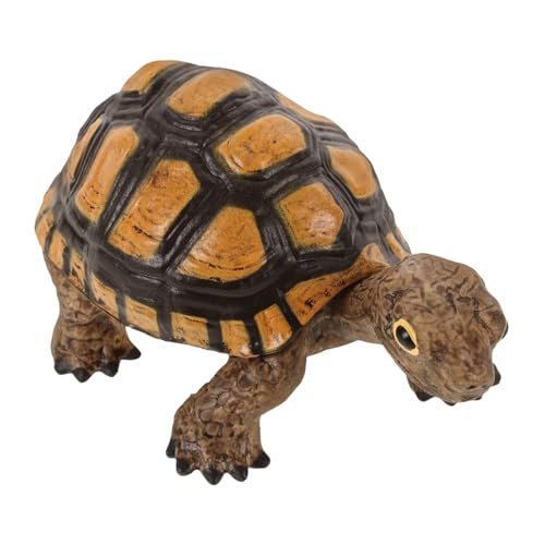 Supvox Realistisches Landschildkrötenmodell aus PVC Detailgetreues Wildtier Dekoration für Kinderzimmer Fördert Kognitive Entwicklung und Naturverständnis bei Jungen und Mädchen Ab von Supvox