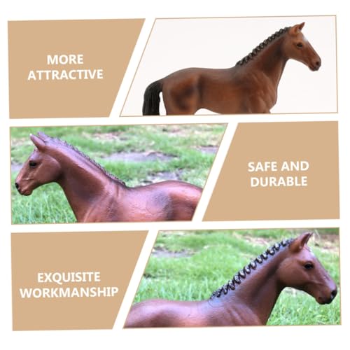 Supvox Realistisches Pferdemodell Pferdefigur Dekoration für Zuhause Figur Lernspielzeug Geschenkzimmer Deko für Mädchen Jungen Supvox Realistisches Pferdemodell Pferdefigur Dekoration für Zuhause Figur Lernspielzeug Geschenkzimmer Deko für Mädchen Jungen von Supvox