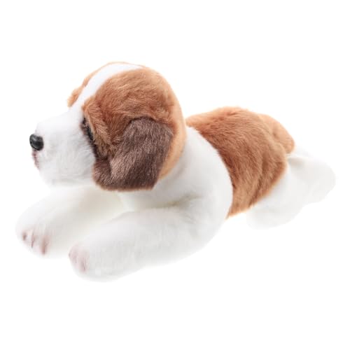 Supvox Realistisches Plüschtier Hund Weiche Niedliche Hundepuppe als Sofa und Schlafzimmerdekoration Waschbarer Detailreicher Stoffhund für Mädchen Niedliches Kuscheltier Supvox Realistisches Plüschtier Hund Weiche Niedliche Hundepuppe als Sofa und Schlafzimmerdekoration Waschbarer Detailreicher Stoffhund für Mädchen Niedliches Kuscheltier von Supvox