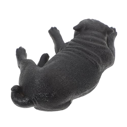 Supvox Realistisches Pug Hundemodell Kleine Hundefigur zum Dekorieren von Schreibtisch Schlafzimmer und Büro Dekorative Hundestatue für Zuhause und Supvox Realistisches Pug Hundemodell Kleine Hundefigur zum Dekorieren von Schreibtisch Schlafzimmer und Büro Dekorative Hundestatue für Zuhause und von Supvox