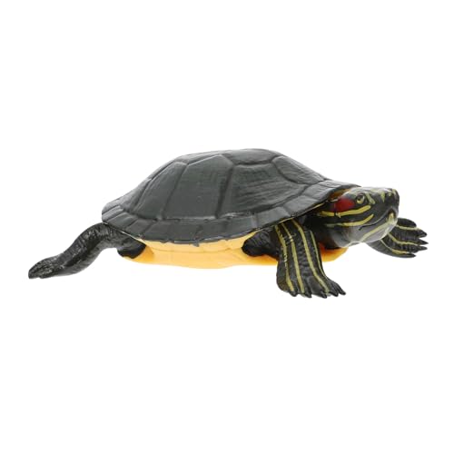 Supvox Realistisches Schildkrötenmodell aus Solidem Kunststoff Detailgetreues Tier Dekorative Desktop Figur Pädagogisch Wertvolles Lernspielzeug für Wohnkultur von Supvox