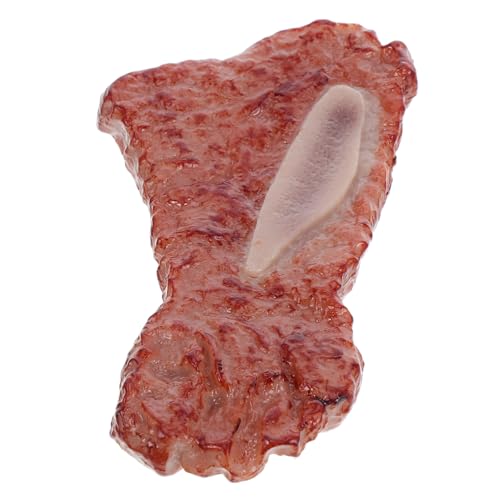 Supvox Realistisches Steak für Fotografie Requisiten Küchen und Rollenspiele für Puppenhäuser Material Langlebig und Leicht Supvox Realistisches Steak für Fotografie Requisiten Küchen und Rollenspiele für Puppenhäuser Material Langlebig und Leicht von Supvox