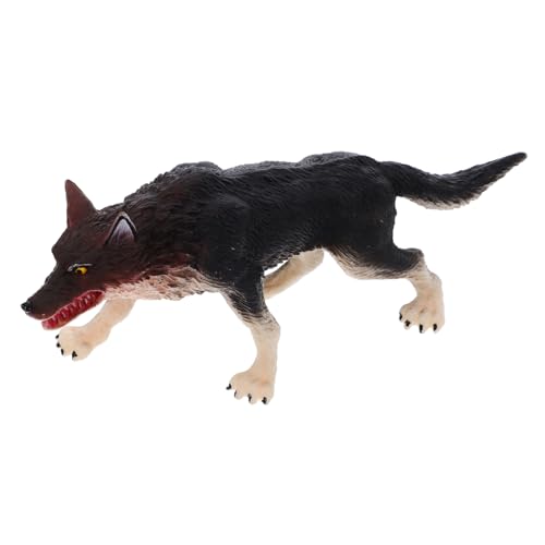 Supvox Realistisches Wolfmodell aus Abs Kleines Stehendes Wildtier Kognitives Lernspielzeug für Stabile Figur für Heim Garten und Schreibtischdekoration Supvox Realistisches Wolfmodell aus Abs Kleines Stehendes Wildtier Kognitives Lernspielzeug für Stabile Figur für Heim Garten und Schreibtischdekoration von Supvox