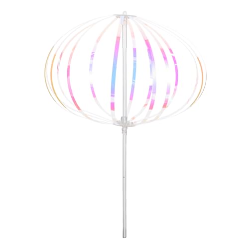 Supvox Regenbogen -Twist -Stick Fun Party Gunst Für Kleinkinder Outdoor- Für Zappelspielzeug Ringe Tricks Für Handspiele Gastgeschenke Für Mädchen Plastik von Supvox