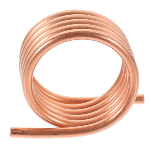 Supvox Reines Kupfer Wasser Kühlring für Rc Boots Motor Hohe Wärmeleitfähigkeit Einfache Montage Robustes Kupferrohr für Gebürstete Hochgeschwindigkeitsmotoren von Supvox