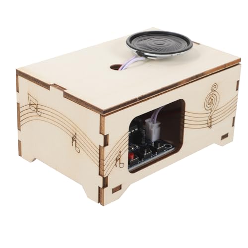Supvox Rekorderspielzeug Musikalisches DIY-Soundrecorder basteln DIY-Tonrekorder aus Holz Phonographenspielzeug Musikspielzeug hölzern Khaki Supvox Rekorderspielzeug Musikalisches DIY-Soundrecorder basteln DIY-Tonrekorder aus Holz Phonographenspielzeug Musikspielzeug hölzern Khaki von Supvox
