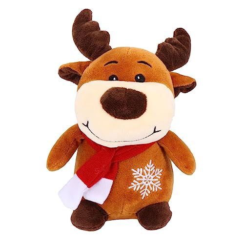 Supvox Rentier Plüschpuppe Kuscheltier Für Weihnachten Dekoration Für Zuhause Auto Und Schreibtisch Liebesgeständnis von Supvox
