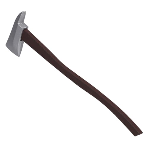 Supvox Requisitenaxt Halloween Puppenhaus-reparaturwerkzeuge Männer Halloween-Accessoires -Requisite Halloween Soldatenspielzeug Szenenzubehör Holz Schwarz von Supvox
