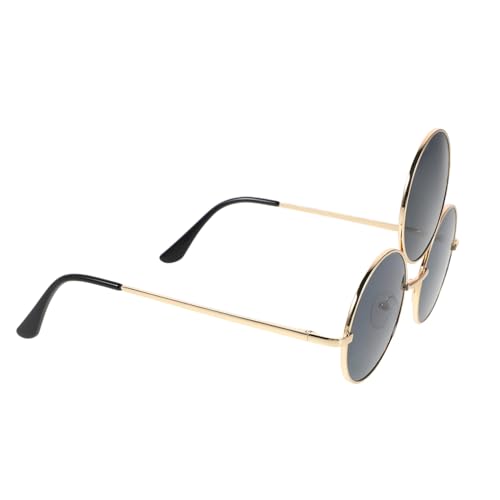 Supvox Retro Punk Brille mit DREI Ringen für Cosplay Bühnenauftritte und Street Photography Stylische Brillen für Erwachsene Supvox Retro Punk Brille mit DREI Ringen für Cosplay Bühnenauftritte und Street Photography Stylische Brillen für Erwachsene von Supvox