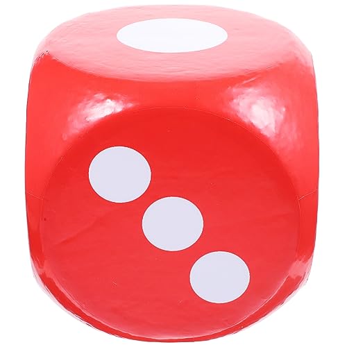 Supvox Riesige Schaumstoff Spielwürfel für Partyspiele 14cm Abgerundete Ecken Leicht Lesbar Vielseitig Einsetzbar für Unterricht und Spiele Supvox Riesige Schaumstoff Spielwürfel für Partyspiele 14cm Abgerundete Ecken Leicht Lesbar Vielseitig Einsetzbar für Unterricht und Spiele von Supvox