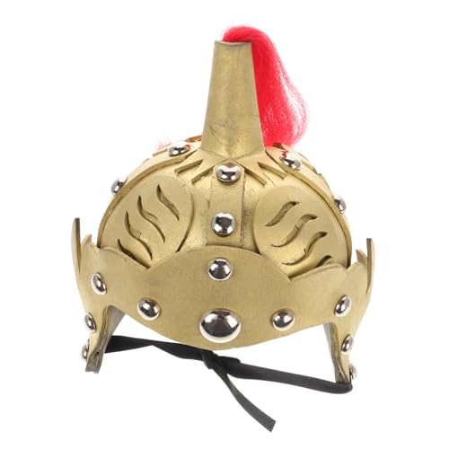 Supvox Römischer Kinderhelm Mit Verstellbarem Kinnriemen Antikes Kostüm-accessoire Für Halloween-cosplay Detailreiches Design Für Kleine Krieger Und Ritter Supvox Römischer Kinderhelm Mit Verstellbarem Kinnriemen Antikes Kostüm-accessoire Für Halloween-cosplay Detailreiches Design Für Kleine Krieger Und Ritter von Supvox