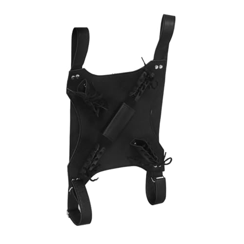Supvox Rucksack Anime-schwerter Ninja-schwerter Mit Rückengurt Schulterpanzer Schwerthalter Für Den Rücken Gefälschtes Schwertfrosch Cosplay- Gefälschte Pu Black Supvox Rucksack Anime-schwerter Ninja-schwerter Mit Rückengurt Schulterpanzer Schwerthalter Für Den Rücken Gefälschtes Schwertfrosch Cosplay- Gefälschte Pu Black von Supvox