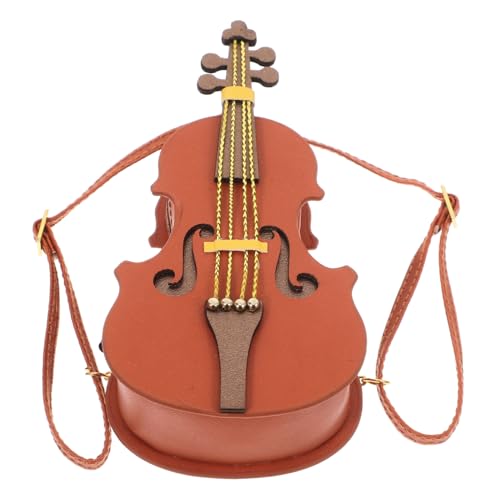 Supvox Rucksack für Puppen Geigenförmige Schultasche Zubehör für Bjd Puppen Leicht Verstellbare für Aufbewahrung und Transport Supvox Rucksack für Puppen Geigenförmige Schultasche Zubehör für Bjd Puppen Leicht Verstellbare für Aufbewahrung und Transport von Supvox
