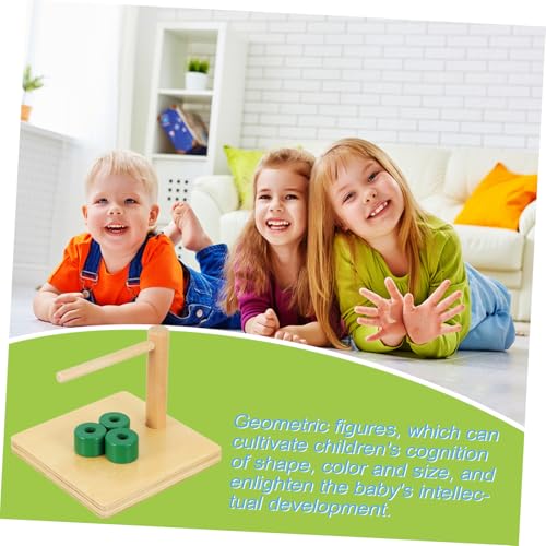 Supvox Säulenspielzeug für Pädagogisches Lernspielzeug mit Farbigen Formbaren Ringen Hand Auge Koordination Montessori Activity für Jungen und Mädchen Ab Jahr Supvox Säulenspielzeug für Pädagogisches Lernspielzeug mit Farbigen Formbaren Ringen Hand Auge Koordination Montessori Activity für Jungen und Mädchen Ab Jahr von Supvox