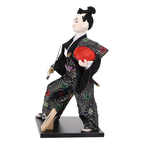 Supvox Samurai Puppe – Lebensecht Mit Weicher Samurai Puppe Japanisches Japanisches Für Zuhause Japanische Heimdekoration Heimhandwerk Samurai Dekoration von Supvox