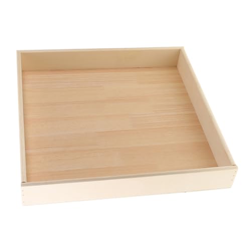 Supvox Sandkasten Sand Schreibtablett Sandtablett Klein Lustiger Outdoor Sandkasten Für Tragbaren Sandkasten Indoor Sandkasten Outdoor Sandkasten Beige Holz von Supvox