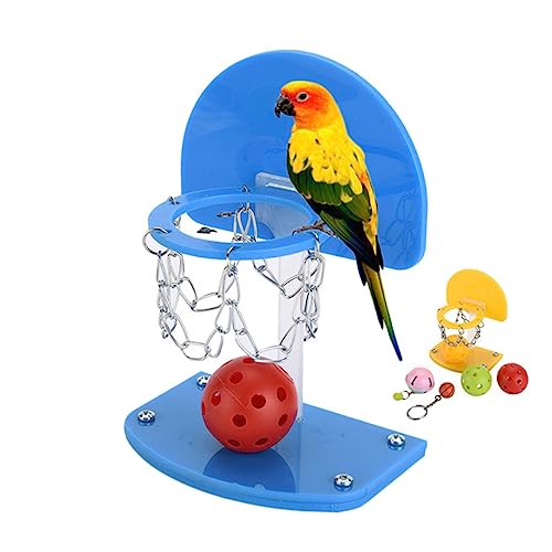 Supvox Satz Basketball -Rack - Papageien-Basketball Basketball -Reifenspielzeug Papageien-Vogel-Spiele Desktop-Basketballspiel Basketball-Vogelspielzeug Miniatur-Basketball Blau Supvox Satz Basketball -Rack - Papageien-Basketball Basketball -Reifenspielzeug Papageien-Vogel-Spiele Desktop-Basketballspiel Basketball-Vogelspielzeug Miniatur-Basketball Blau von Supvox