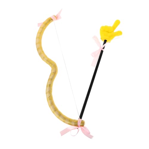 Supvox Satz Kostüm-Requisiten Zum Valentinstag Amorbogen Amor- -stütze Amor-kostümzubehör Valentinstag Zubehör Amor Pfeile Amor-Accessoires Für Frauen Plastik Yellow Supvox Satz Kostüm-Requisiten Zum Valentinstag Amorbogen Amor- -stütze Amor-kostümzubehör Valentinstag Zubehör Amor Pfeile Amor-Accessoires Für Frauen Plastik Yellow von Supvox