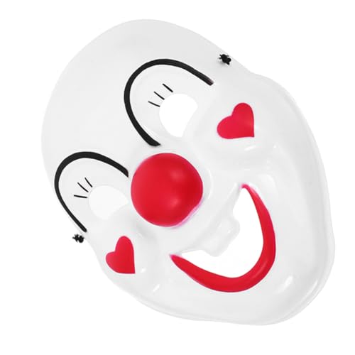 Supvox Scary Clown Mask Fashion Cosplay -maske Für Halloween -maskerade -partys Und Cosplay -plastikmaske Für Erwachsene Und Kinder von Supvox