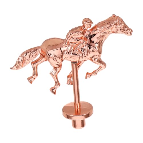 Supvox Schachfiguren Für Pferderennen Vintage Stil Farbspiel Ersatz Pferdefigur Requisite Pferderennbrett Ersatzbrettspielteile Pferderennspiel Pferde Erwachsene Legierung von Supvox
