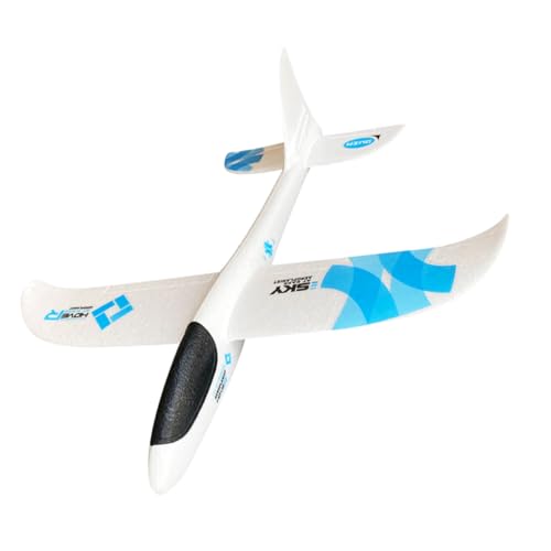 Supvox Schaumstoff Flugzeug Handwurf Segelflugzeug Outdoor Freizeit Spaß Fördert Motorik und Orientierung für Jungen Mädchen mit Aufklebern von Supvox