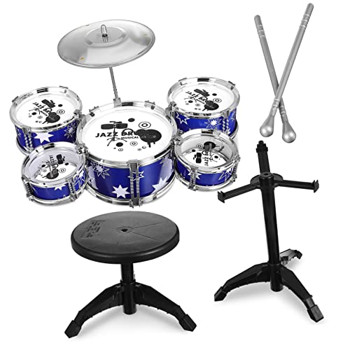 Supvox Schlagzeugspielzeug für Kleinkinder Mini Bausatz erste Trommel für Trommelspielzeug Musikinstrumente Kid Musical Instrument Plastik Supvox Schlagzeugspielzeug für Kleinkinder Mini Bausatz erste Trommel für Trommelspielzeug Musikinstrumente Kid Musical Instrument Plastik von Supvox