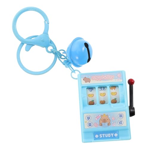 Supvox Schlüsselanhänger Schlüsselanhänger Mini Spiel Schlüsselanhänger Für Spielautomat Dekoration Mini Spielkonsole Himmelblau Kunststoff von Supvox
