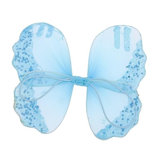 Supvox Schmetterlingsflügel -Requisiten Babyfoto -Requisite Feenflügel -Foto-Requisitenflügel Performance-Flügelstütze Gittergewebe Blau Supvox Schmetterlingsflügel -Requisiten Babyfoto -Requisite Feenflügel -Foto-Requisitenflügel Performance-Flügelstütze Gittergewebe Blau von Supvox