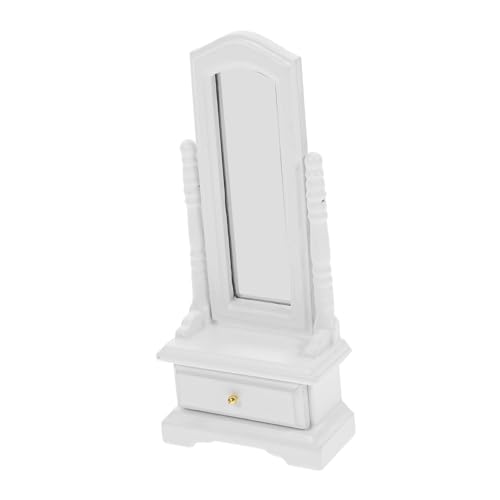 Supvox Schminkspiegel mit Stauraum Puppenmöbel Dekorative Hausdekoration Eleganter Holzspiegel für Puppenhauszimmer Perfektes für Freunde und Familie Supvox Schminkspiegel mit Stauraum Puppenmöbel Dekorative Hausdekoration Eleganter Holzspiegel für Puppenhauszimmer Perfektes für Freunde und Familie von Supvox